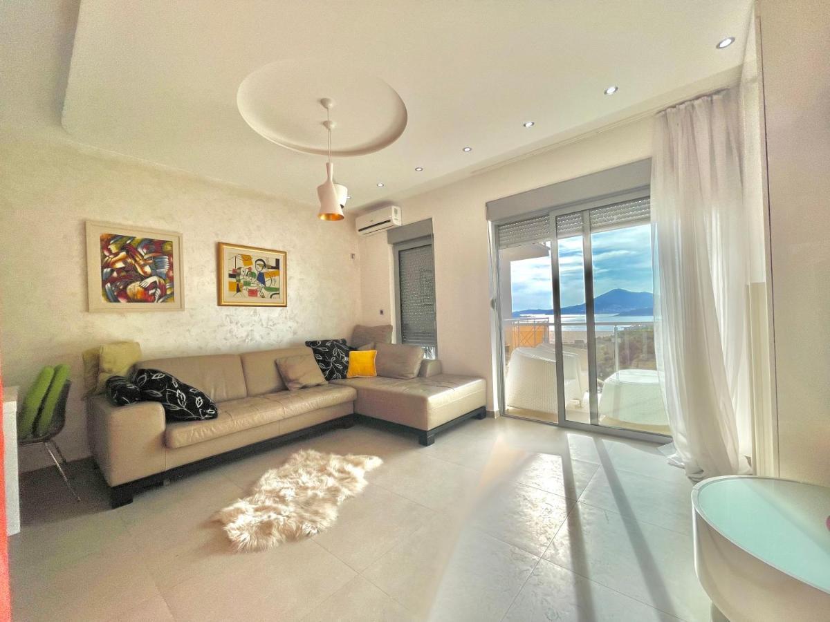 Sea View Apartments Panorama Przno Sveti Stefan Exterior foto