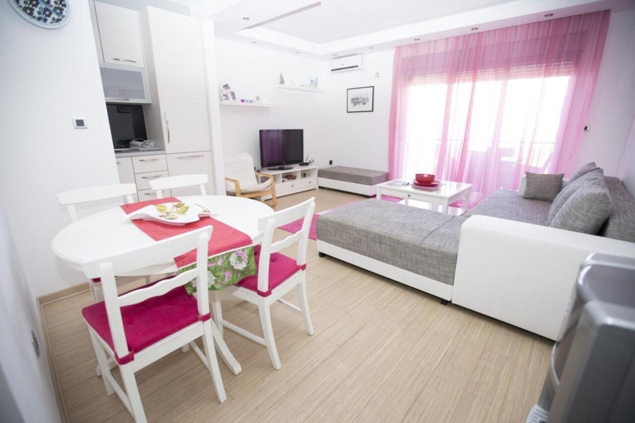 Sea View Apartments Panorama Przno Sveti Stefan Exterior foto